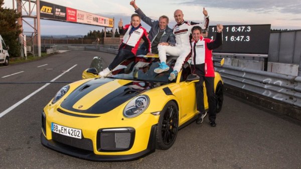 Компания Michelin установила новый рекорд в сотрудничестве с концерном Porsche